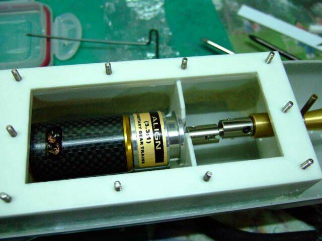 馬達放上後剛剛好-聯軸器角度也剛好-不會卡卡